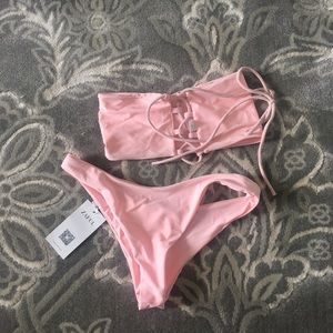 NWT ZAFUL BIKINI PINK